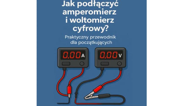 Jak podłączyć amperomierz i woltomierz cyfrowy? Praktyczny przewodnik dla początkujących Jak podłączyć amperomierz i woltomierz cyfrowy? Praktyczny przewodnik dla początkujących